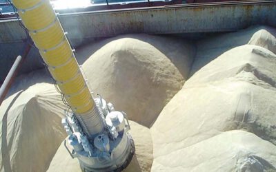 Schiffsverlader mit optimierter Entstaubung